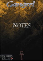 Gangrel Notes Editable