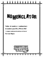 Nomenclator - v. Español