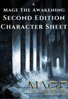 MtA2e Character Sheets