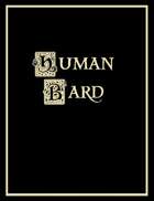 Human Bard Character Sheet