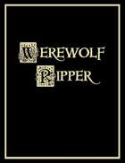 Werewolf Ripper Character Sheet