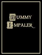 Mummy Impaler Character Sheet