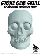 Rocket Pig Games: Stone Gem Skull