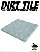 Rocket Pig Games: Tilescape™ DUNGEONS System DIRT TILE
