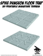 Rocket Pig Games: Tilescape™ DUNGEONS System SPIKE TRAP TILE SET