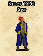 Stock Art - Albiel, Stern Elemental Captain