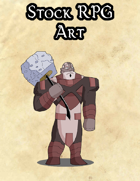 Stock Art - Giant Stone Champion