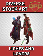 Diverse Stock Art - Liches and Lovers