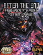 After the End: An Apocalyptic Fantasy One Sheet Campaign