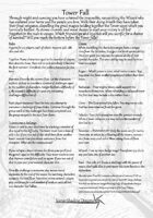 Tower Fall Micro RPG
