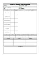 Back to the Dungeon Character Sheet