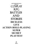 Cosplay Rpg Playtest