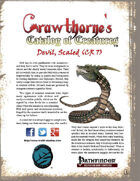Crawthorne's Catalog of Creatures: Scaled Devil