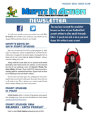 Misfit Studios August 2021 Newsletter