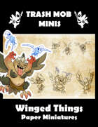 Winged Things: Paper Miniatures