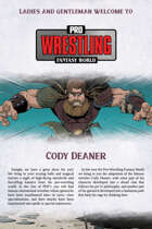 Pro Wrestling Fantasy World: Cody Deaner