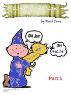 "The Quest of the Claw" RPG Comic Issue 1
