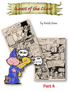 "The Quest of the Claw" RPG Comic Issue 4