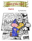 "The Quest of the Claw" RPG Comic Issue 6