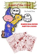 "The Quest of the Claw" RPG Comic Final Issue 10-11