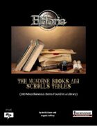 Mundane Books and Scrolls Tables