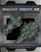 Starship Builder Kit: #7 - Lunarian A.I. Ships