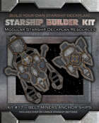 Starship Builder Kit: #17 - Belt Miners Anchor Ships
