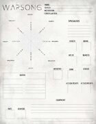 Warsong Character Sheet