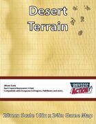 Desert Terrain Map (Squares = 5 Feet)