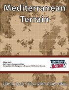 Mediterranean Terrain Map (Squares = 5 Feet)