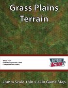 Grass Plains Terrain Map (Hexes = 1 Yard)