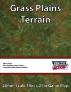 Grass Plains Terrain Map (Hexes = 2 Meters)