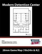 Detention Center Map (Squares = 1.5 Meters)