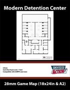 Detention Center Map (Hexes = 1 Yard)