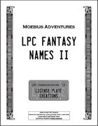 LPC Fantasy Names II