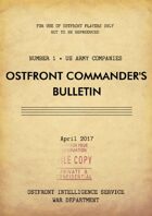 Ostfront Commander's Bulletin - US Army Companies