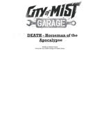 Death- Horseman of the Apocalaypse
