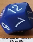 Random D12 tables