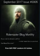 Rolemaster Fanzine Issue 0005