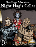 One Page Battle Maps: Night Hag's Cellar