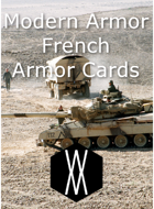 Modern Armor - French Armor Cards