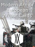 Modern Armor - European Armor Cards