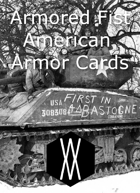 Armored Fist - Armor Cards, America