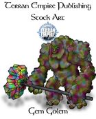 Stock Art - Gem Golem