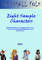 Eight Example Small Folk Characters