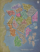 Mendoza City Map
