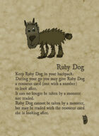 Forest Dragon Revised Dogs and Stuff Cards