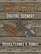 Jon Hodgson Maps - Bricks, Planks and Rubble