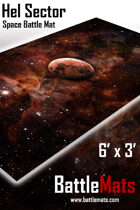 Hel Sector - 6'x3' Space Battle Mat