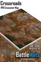 Crossroads 24" x 24" RPG Encounter Map